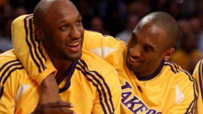 Lamar Odom compartió muchos momentos con Kobe Bryant.