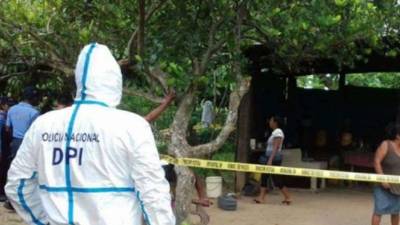 El responsable del brutal hecho responde a Melvin Leonel Briceño, quien después de cometer el crimen, se dio a la fuga.