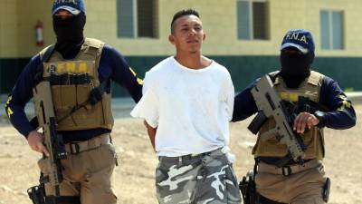 Rudy Anael García fue capturado ayer.