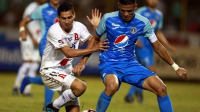 Motagua está sacando un empate ante Alianza en El Salvador. Foto cortesía Milton Flores/La Prensa Gráfica