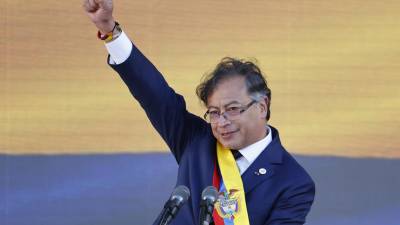Gustavo Petro, presidente de Colombia. Fotografía: EFE