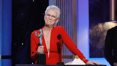 La actriz Jamie Lee Curtis.