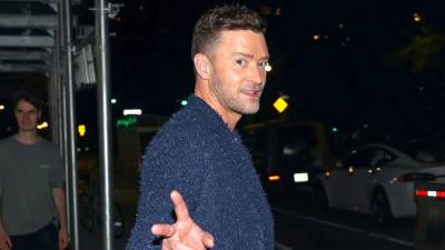 El cantante Justin Timberlake