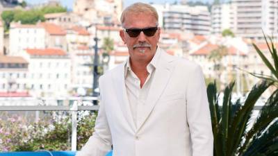 El actor Kevin Costner en su reciente aparición en Cannes.