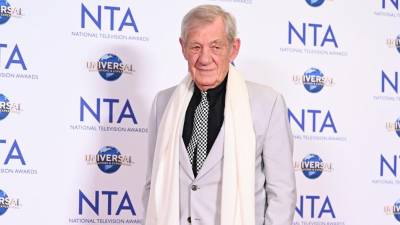 El actor Ian McKellen de 84 años de edad.
