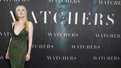 Dakota Fanning en la premier de ‘The Watchers’.