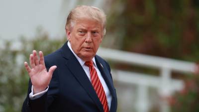 El presidente de Estados Unidos de América, Donald Trump.