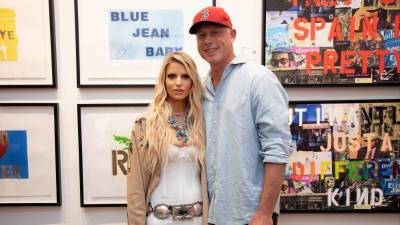 Jessica Simpson y Eric Johnson en una foto de archivo.