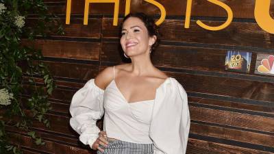 La cantante y actriz, Mandy Moore.