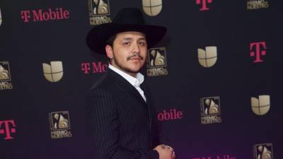 El cantante mexicano Christian Nodal.