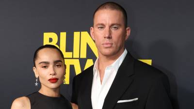 Zoë Kravitz y Channing Tatum en una foto de archivo.