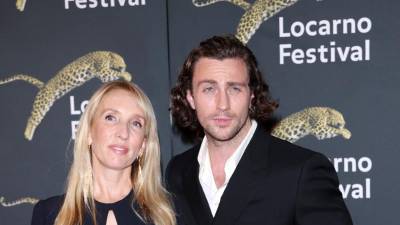 Sam y su esposo Aaron Taylor-Johnson.