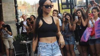 La cantante Rihanna.