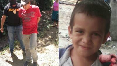 El supuesto asesino Jacobo Vásquez Pérez (36). El niño Josué Isaír Reyes (6) fue asesinado la semana pasada.