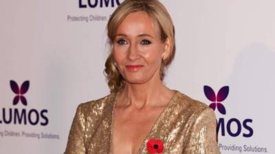 La escritora J.K Rowling es la creadora de la historia de 'Harry Potter'.