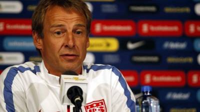 Jürgen Klinsmann, durante la conferencia de prensa de este lunes. Foto Juan Salgado/Enviado Especial