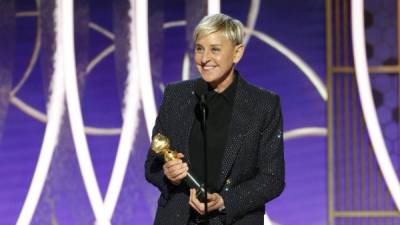 La presentadora estadounidense Ellen DeGeneres.
