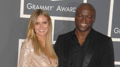 Heidi Klum y Seal en una foto de archivo.