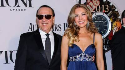 Tommy Mottola y Thalía.