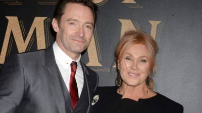 Hugh Jackman y Deborra-Lee Furness.