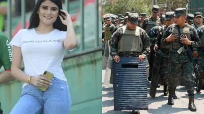 El Marathón vs Real España finalizó empatado 2-2; se engalanó con bellas chicas y la seguridad también estuvo presente en el Yankel Rosenthal. Te dejamos las mejores imágenes del derbi sampedrano.