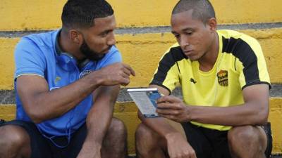 Mayorquían y Altamirano compartieron un momento ameno.