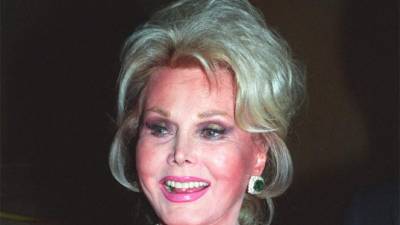 La actriz de origen húngaro Zsa Zsa Gabor.