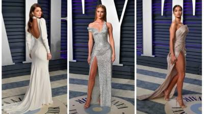 El after party de los Oscar's organizado por la revista se llenó de celebridades, pero mientras algunas deseaban ponerse atuendos más cómodos tras la gala de premiación otras aprovecharon para lucirse.