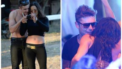 Zac y Michelle disfrutaron de sensuales bailes en el club.