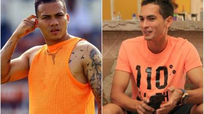 Arnold Peralta y Marcelo Canales, dos buenos amigos y originarios de La Ceiba. Fueron compañeros en el club Vida.