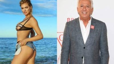 Kate Upton y Paul Marciano.