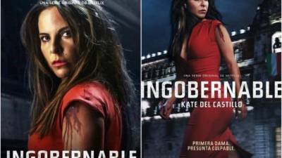 La actriz mexicana Kate del Castillo promociona su nueva serie Ingobernable.