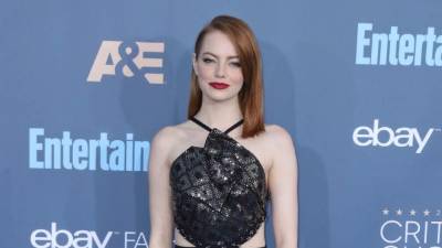 La actriz estadounidense Emma Stone.
