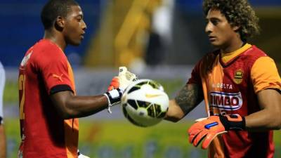 Kevin Hernández reemplazó a Luis López en el último partido ante Motagua debido a la expulsión de 'Buba'. Foto Jordan Perdomo