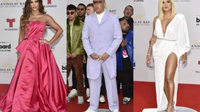 Mira los atuendos más llamativos de la 21 entrega de los premios celebrados este 25 de abril en Las Vegas, EEUU.