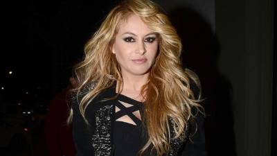 La cantante mexicana Paulina Rubio.