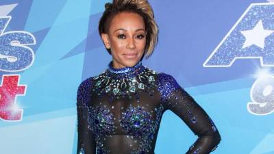 La cantante de pop Mel B.