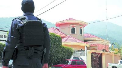 Esta lujosa vivienda asegurada al “Negro” Lobo en San Pedro Sula es uno de los bienes subastados el fin de semana.