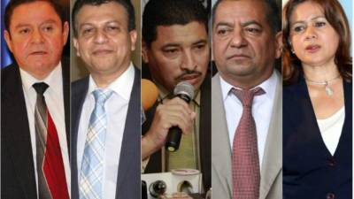 Integrantes del extinto Consejo de la Judicatura.