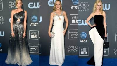 Estas actrices no solo deslumbraron con su belleza, sino también con un look impecable a su paso por la alfombra azul de la 24 edición de los premios otorgados por la Broadcast Film Critics Association.