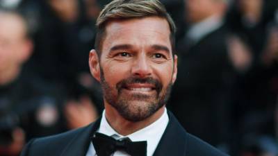 El cantante puertorriqueño Ricky Martin.