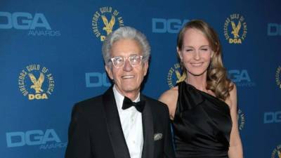 Helen Hunt y su padre Gordon.