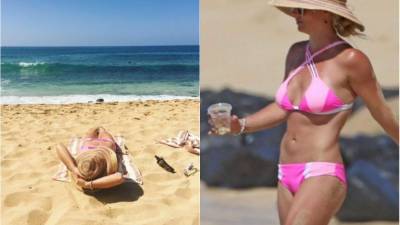 La cantante Britney Spears posteó las imágenes en su cuenta de Instagram.