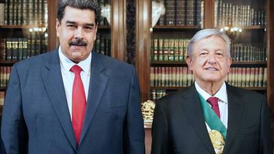 Obrador recibió a Maduro en la cumbre de la Celac realizada hace dos semanas en México.