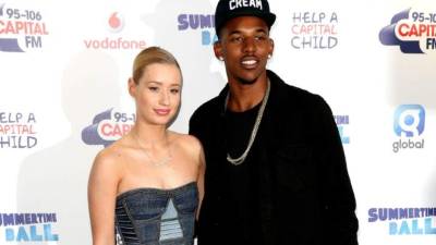 Iggy Azalea y Nick Young.