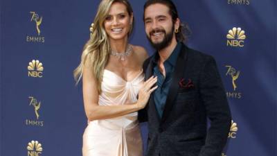 Heidi Klum y su ahora marido Tom Kaulitz.