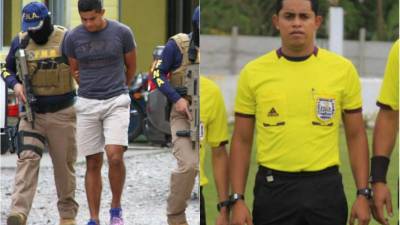 Gerson Canales enfrentará un juicio tras ser detenido ayer. Hace unas semanas fue cuarto árbitro en un juego de liga.