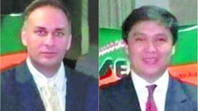 Óscar Laínez y Jorge Daniel Herrera, conocidos como los “Tetos”.