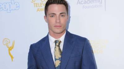 El actor Colton Haynes