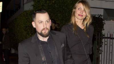 Benji Madden y Cameron Díaz.